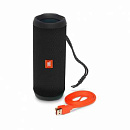 Колонка порт. JBL FLIP 4 черный 16W 2.0 BT/3.5Jack 3000mAh (JBLFLIP4BLK)