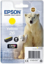 Картридж струйный Epson T2614 C13T26144012 желтый (300стр.) (4.5мл) для Epson XP-600/700/800