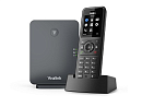 телефон YEALINK W77P (база W70B+трубка W57R) до 10 SIP-аккаунтов, до 10 трубок на базу, до 20 одновременных вызовов, шт (возможна потеря эксплуатацион