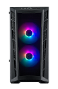 Корпус без блока питания/ Cooler Master MasterBox MB320L ARGB with Hub, 2xUSB3.0, 2x120 ARGB Fan, w/o PSU, Black, mATX