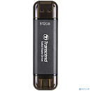 Накопитель SSD Transcend USB-C 512Gb TS512GESD310C серый USB