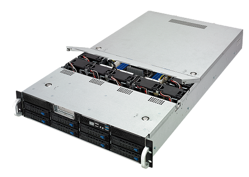 Серверная платформа ASUS Серверная платформа/ ESC4000 G4 GPU Server System, 2U, 8*3.5" HS HDD; 2*Socket P (LGA 3647)up to 150W; Intel® C621 PCH, 16*DDR4 LR/RDIMM,