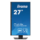 LCD Iiyama 27" XUB2793HS-B5 {IPS 1920x1080 76hz 4ms 178/178 300cd 1000:1 8bit(6bit+FRC) HDMI2.0 DisplayPort1.2 Pivot 2x2W VESA}