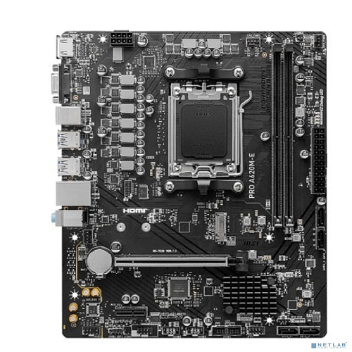 MSI PRO A620M-E, SocketAM5, AMD A620, mATX, Ret
