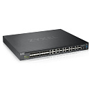 Коммутатор ZYXEL XS3800-28-ZZ0101F L2+ XS3800-28, 4xRJ-45: 1/2,5/5/10G, 8xCombo (SFP: 1/10G, RJ-45: 1/2,5/5/10G), 16xSFP+, 2 источника питания A