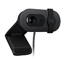 Веб-камера/ Logitech Brio 105 Full HD 1080p Webcam - GRAPHITE - USB