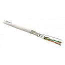 Hyperline SFUTP4-C6-P26-IN-LSZH-GY-500 (500 м) кабель витая пара, экранированная SF/UTP, категория 6, 4 пары (26 AWG), многожильный (patch), экран - ф
