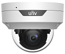 Uniview Видеокамера IP купольная антивандальная, 1/2.7" 2 Мп КМОП @ 30 к/с, ИК-подсветка до 40м., 0.005 Лк @F1.6, объектив 2.8-12.0 мм моторизованный