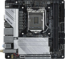 Материнская плата Asrock Z590M-ITX/AX Soc-1200 Intel Z590 2xDDR4 mini-ITX AC`97 8ch(7.1) 1 x 2.5Gigabit + Gigabit Ethernet RAID+HDMI+DP