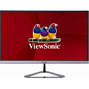 Viewsonic 23.8" VX2476-SMHD IPS LED, 1920x1080, 4ms, 250cd/m2, 178°/178°, 80Mln:1, D-Sub, HDMI, Display Port, Speakers, Silver Black 2 years