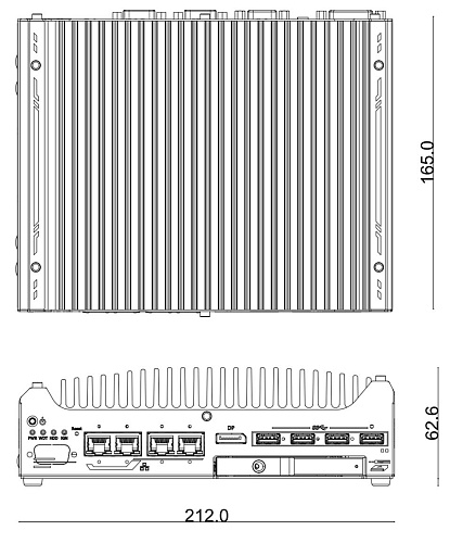 Встраиваемый безвентиляторный компьюте Nuvo-9531(EA)
