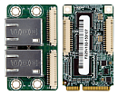 Плата MPCIE-DLAN, PCI Express Mini, 2 х GbE LAN, Full size, RoHs