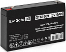 Батарея для ИБП Exegate EX294052 6В 9Ач