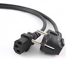 Кабель PC-186 IEC C13 Евровилка 1.8м черный