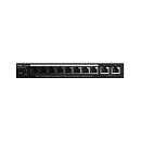 Коммутатор Ruiji reyee Ruiji RG-ES210GC-LP 10 портов Gigabit Ethernet, с облачным управлением 8 PoE/PoE+ порта, 70W, 2 порта WAN