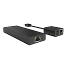 USB2CAT5E-EXT (USB-удлинитель, приемопередающий комплект, адаптер электропитания, AMS-2 года)