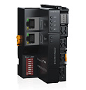 Коммуникационный модуль удаленного ввода/вывода шины Modbus-TCP, S7-TCP/IP, с 2 портами RJ45, с функциями коммутатора, питание 24 В пост.