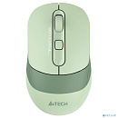 Мышь A4Tech Fstyler FB10C зеленый оптическая (2400dpi) беспроводная BT/Radio USB (4but)