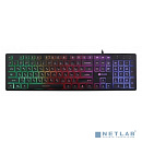Клавиатура Oklick 550ML черный USB slim Multimedia LED [1061617]