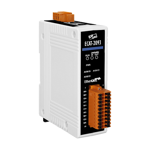 3-канальный счетчик импульсов EtherCAT slave