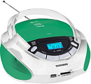 Аудиомагнитола Telefunken TF-CSRP3492B белый 3Вт/CD/CDRW/MP3/FM(dig)/USB/BT/SD/MMC