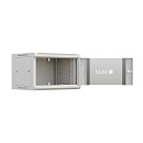 SKAT TB-9W660GF-G Шкаф настенный телекоммуникационный 9U 600х600х500мм, дверь стеклянная {4420} {1.5 года гарантия}