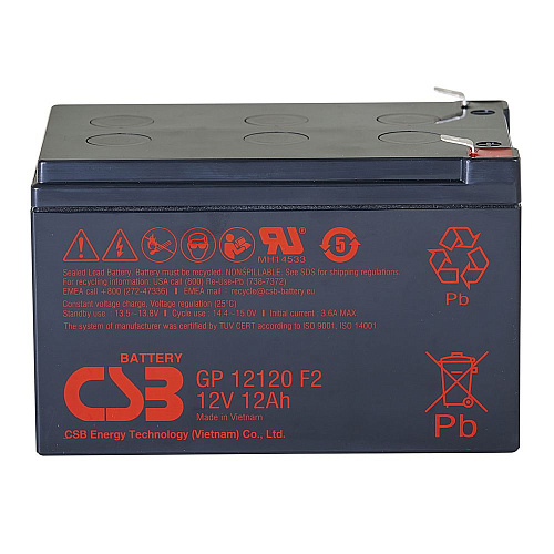 Аккумулятор CSB GP12120 F2