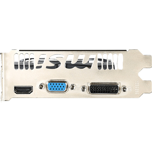 Видеокарта/ VGA MSI NVIDIA GeForce GT N730-2GD3V3 2GB, DDR3/128-bit, PCIe 2.0, 1xD-Sub, 1xHDMI 1.4, 1xDVI-I, 1-slot