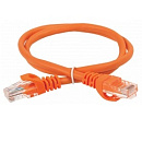 ITK Коммутационный шнур кат. 5Е UTP LSZH 1м оранжевый [PC07-C5EUL-1M]