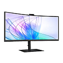 Монитор 34" SAMSUNG S34C650VAI Black (VA, 3440x1440, HDMI+DP+Type C, USB Hub, 5 ms, 178°/178°, 350 cd/m, 3000:1, 100Hz, MM, Camera, Curved)