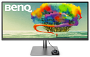 BENQ 34" PD3420Q IPS LED 3440x1440@60Hz 5ms 21:9 350(400)cd/m2 1000:1 178/178 2*HDMI DP 3*USB 3.1 USB -B USB -C Speaker 2,5W*2 HAS Swivel Tilt Flicker