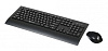 Клавиатура + мышь Оклик 222M клав:черный мышь:черный USB беспроводная slim (1091368)