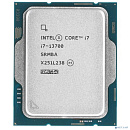 CPU Intel Core i7-13700 OEM {S1700, 2100MHz up to 5200MHz/24Mb+30Mb, 16C/24T, Raptor Lake, 10nm, 65-180W, UHD770}