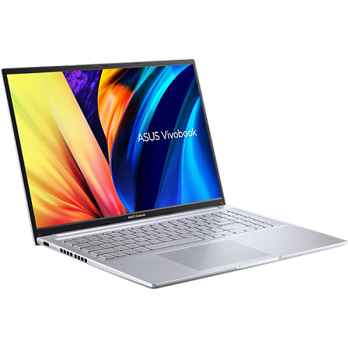 ASUS VivoBook 16X M1603QA-MB252 AMD R5 5600H/16Gb/512Gb SSD/16" WUXGA IPS/Shared/WiFi6/BT/FP/Backlit KB/No OS/1.9Kg/TRANSPARENT SILVER/RU_EN_Keyboard