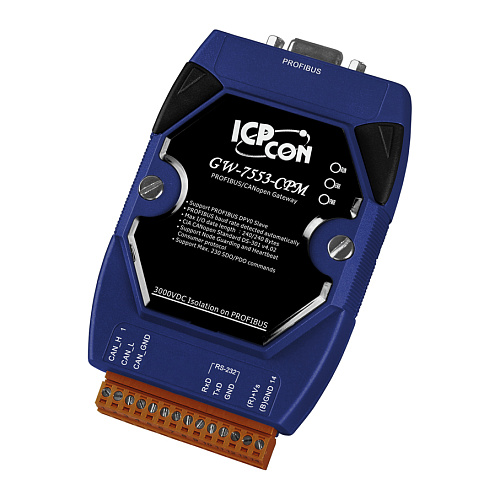 Преобразователь PROFIBUS в CANopen