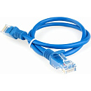 Гарнизон PC-UTP-5e-0.5-B кат.5e, Патч-корд UTP 0.5м, литой, многожильный (синий)