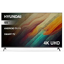 Hyundai 65" H-LED65BU7006 Android TV Frameless Metal черный/серебристый {Ultra HD 60Hz DVB-T DVB-T2 DVB-C DVB-S DVB-S2 USB WiFi Smart TV}