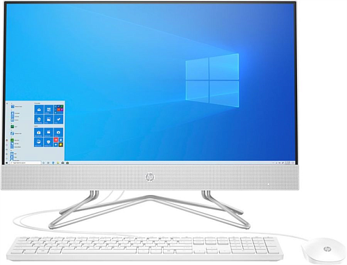 HP 24-df0023ur NT 23.8" FHD(1920x1080) AMD Ryzen3 3250U, 4GB DDR4 2400 (1x4GB), SSD 256Gb, AMD Integrated Graphics, noDVD, kbd&mouse wired, HD Webcam,