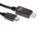 Кабель а/в VCOM 1.8m м DisplayPort M-> HDMI M CG608-1.8M