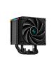 Кулер для процессора DEEPCOOL AK500 DIGITAL LGA20XX/1700/1200/115X/AM5/AM4 (9шт/кор, TDP 240W, PWM, Fan 120mm, 5 тепл. трубок, Copper Base, черный) RE