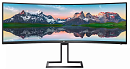 49" 498P9 Curved 1800R 5120x1440 70Гц VA W-LED 32:9 5ms(GtG) DP1.4 2*HDMI 2.0 1x USB3.2/4x USB3.2 80M:1 3000:1 178/178 450cd HAS Swivel Tilt 2*Speaker