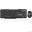 Defender Клавиатура + мышь Jakarta C-805 RU Беспроводной набор, черный, полноразмерный [45805/45804]