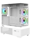 корпус ZALMAN CHRONIX V2, ATX, WHITE, WINDOW, 1xCombo (3.5’’ or 2.5’’), 1x3.5’’HDD, 2x2.5’’SSD, 1xUSB2.0, 1xUSB3.0, 1xUSB Type-C, SIDE 2x120mm ARGB, R