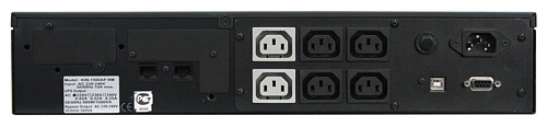 ИБП POWERCOM King Pro RM, Line-Interactive, 1500VA/1200W, Rack mount 2U, 6*IEC320-C13 (2 surge & 4 batt), Serial+USB, SmartSlot, LCD, black (1152600)