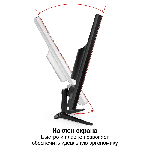 Монитор 24" ExeGate EB2400A (VA LED Grade A+, FHD, 1920x1080@75Гц, 16:9, 200cd/m2, 3000:1, 178°/178°, 5ms, D-Sub, HDMI, Flicker-free, Low Blue Light,