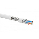 EUROLAN 19C-S8-12WT-R500 Кабель категории 8.2, S/FTP, 4 пары, нг(А)-HF, общий экран, индивидуально экранированные пары, внутренней прокладки, белый, к