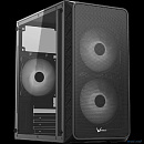 Formula Air Mesh G4 Black (mATX, Acryl, 2xUSB, 1x12cm fan. 1x3.5" HDD, 2x2.5" SSD)