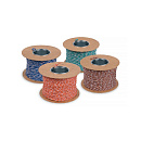 Cabeus UTP-1P-Cat.5e-SOLID-CROSS-500-BL (Jumper Wire) Кроссировочная витая пара, неэкранированная U/UTP, категория 5e, 1 пара (24 AWG), одножильный (s