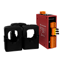 Интеллектуальный измеритель параметров трехфазной сети, Modbus TCP, в комплекте токовое кольцо 400 А