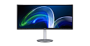 Монитор 34" ACER (Ent.) CB342CURbemiiphuzx IPS, 21:9, 3440x1440, 300nit, 75Hz 2ms, 300cd 2xHDMI(2.0) + 1xDP(1.2) + 1xTYPE C (PD90W) + USB3.0x4+USB-